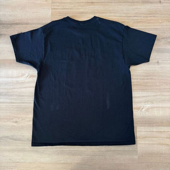 Black Scale Arch Rose S/S Black Shirt Size Large 100% Cotton Blvck Scvle Gothic - Picture 4 of 4